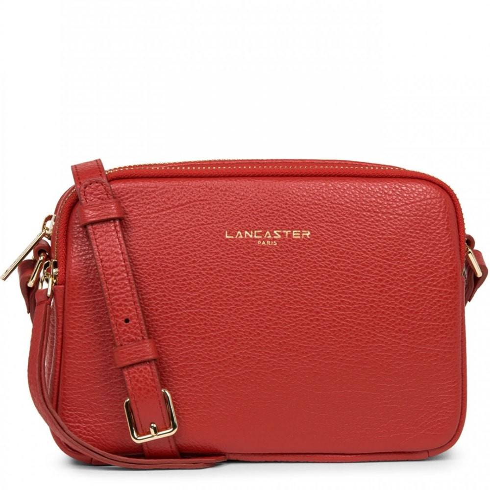 Petit sac bandoulière Lancaster Dune 529-20 Rouge