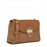 Sac trotteur Foulonne Pia 547-60 couleur camel vue de coté.