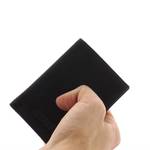 Porte cartes Arthur & Aston en cuir gras Louis 94-100A couleur noir porté main