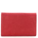 Porte monnaie porte cartes Frandi 96004Arge couleur rouge vue de dos.
