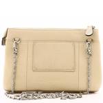 Petite pochette Femme en cuir Francinel 22107BGE couleur beige vue de dos