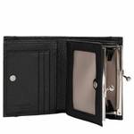 Porte-monnaie Lancaster Foulonné PM fermeture vintage 170-31-NOIR Noir vue intérieure