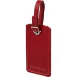 Porte-adresse rectangulaire x2 Samsonite 121307 1726 de couleur rouge, vue de côté