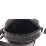 Sac bandoulière en cuir de vachette Johany Arthur & Aston 2028-09-A couleur noir vue intérieur