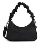 Sac baguette Zippé Lancaster Basic Chouchou 510-68-NOIR de couleur noir, vue de face