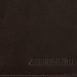 Portefeuille Arthur & Aston Louis 2 volets en cuir gras 94-800 C couleur châtaigne vue du logo