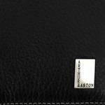 Portefeuille européen (2 volets) Arthur & Aston Novak 576-800 Noir détails logo