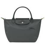 Petit sac à main S Longchamp Le Pliage Green L16219194P66 Graphite vue de face