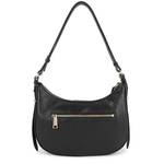 Sac hobo Zippé M Lancaster Dune 529-77-NOIR couleur noir, vue de dos