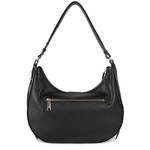 Sac hobo Zippé L Lancaster Dune 529-78-NOIR couleur noir, vue de dos