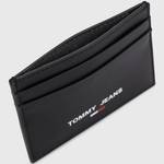 Porte-cartes Tommy Hilfiger Essential AM0AM10416 BDS couleur noir vue de profil
