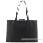 Sac cabas zippé Lancel Roxane M A12071JD couleur noir vue de dos