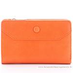 Portefeuille en cuir de buffle Arthur Aston Juliette 2215-155-I couleur orange, vue de face