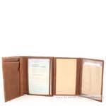Grand portefeuille (3 volets) Arthur & Aston Diego 1438-423 couleur marron ouvert