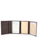 Grand portefeuille (3 volets) Arthur & Aston Diego 1438-423 couleur châtaigne ouvert