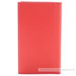 porte chéquier en cuir Arthur & Aston 2023-206-E couleur rouge, vue de dos