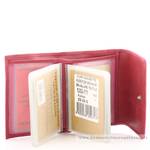 Porte-cartes en cuir femme Arthur & Aston Isabel 1252-171I Fushia ouvert