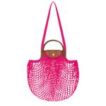 Sac porté épaule Longchamp Le Pliage Filet 10121HVHP73 Candy (Rose bonbon)