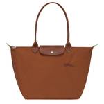 Grand sac porté épaule L Longchamp Le Pliage Green L1899919504 Cognac