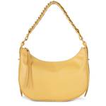 Sac cabas zippé Lancaster Aria 571-77-OCRE Ocre vue de profil