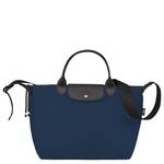 Sac porté main M Longchamp Le Pliage Energy L1515HSR006 Marine vue de face