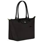 Sac shopping S Longchamp Le Pliage Green L2605919001 Noir vue de côté