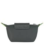 Petit porte-monnaie Longchamp Le Pliage Green zippé 30016919P66 Graphite vue de dos