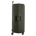 Valise cabine 4 roues Jump Maxlock CLP28KAK couleur kaki vue de profil