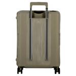 Valise cabine 4 roues Jump Maxlock CLP20CHAM couleur champagne vue de dos