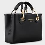 Mini sac à main Emporio Armani MyEA Bag Y3D176YFO5B 85218 Noir profond vue de profil