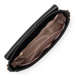 Sac baguette Lancaster à rabat fermoir Paris Médaille 531-004-NOIR couleur Noir vue intérieur