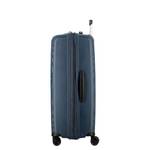 Grande valise Jump extensible TXC 2 77cm TX28BLE bleu vue de côté