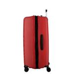 Grande valise Jump extensible TXC 2 77cm TX28RGE rouge vue de côté extensible
