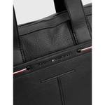 Sacoche pour ordinateur portable Tommy Hilfiger Central AM0AM10934 BDS couleur noir, vue de près