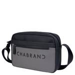 Mini sacoche Chabrand bandoulière Touch Bis 17239109 couleur noir / gris vue de profil