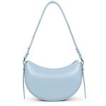 Sac demi-lune zippé Lancaster Suave Ace 433-28-BL/CI couleur Bleu ciel vue de dos