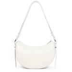 Sac demi-lune zippé Lancaster Suave Ace 433-28-ECRU couleur Écru vue de dos