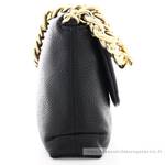 Petit sac à rabat Bulgur anse chaîne Valentino Bags VBS6V101 001 couleur Noir vue de côté