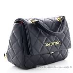 Sac matelassé Valentino Bags à bandoulière Ocarina VBS3KK05 002 couleur marine vue de profil