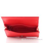 Sac pochette Valentino VBS1R401G 003 couleur rouge vue intérieur
