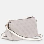 Mini sac Guess à bandoulière Noelle logo HWBD7879710DVL couleur ivoire vue de profil