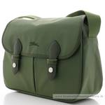 Sac porté travers Longchamp Le Pliage Green L2324919 479 sapin vue de profil