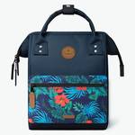Petit sac à dos Cabaïa Adventurer Mini ADV S REYKJAVIK avec pochette à motifs tropicaux
