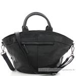 Sac à bandoulière Biba porté main Lewisburg LEI10L NEGRO couleur noir vue de dos