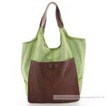 Sac épaule BIBA Cleveland CLE1L VERDE couleur vert vue de face