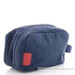 Trousse de toilette Serge Blanco PAS42004599 couleur bleu marine vue de profil