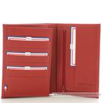 Portefeuille  porte cartes Frandi 786.03 ROUGE vue intérieur