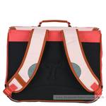 Cartable 41 cm Tann's motif Mexique Adriana 41141 couleur Rose/Corail, vue de dos