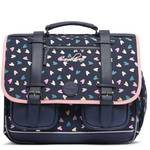 Cartable 41 cm Caméléon Vintage Fantasy VIG-CA41-709636 couleur  Navy Heart, vue de face