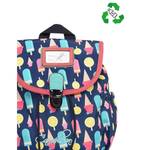 Sac à dos Caméléon Retro 25 cm RET-SD25 71X couleur  Navy Ice Cream vue de près